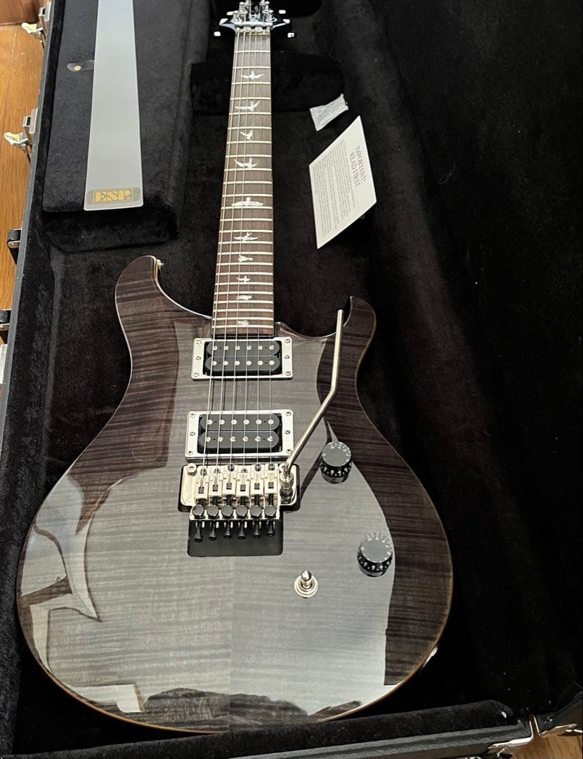 限定値下げ！PRS SE Custom24 GRAYBLACK 純正H/C