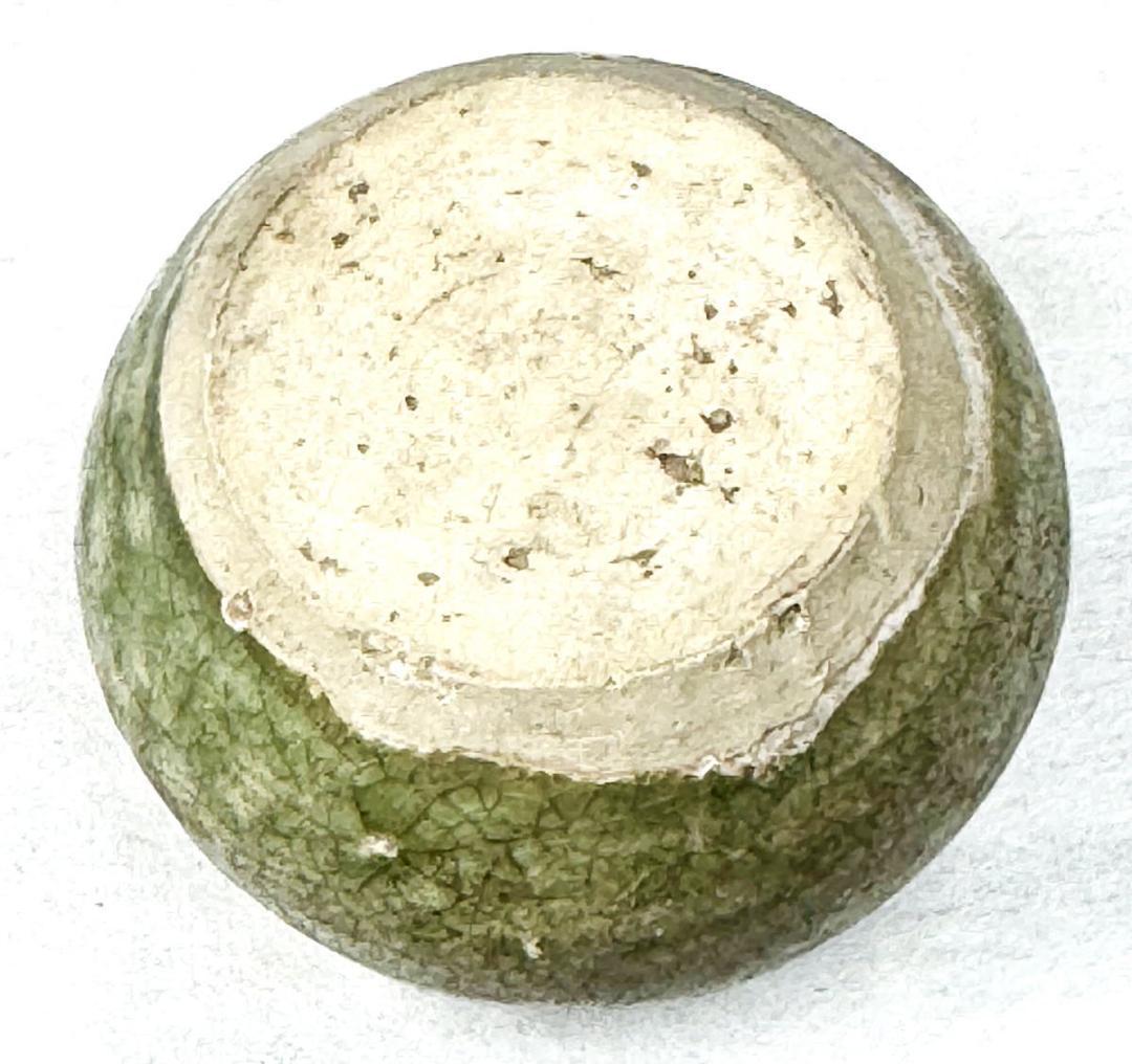 宋時代 緑釉壷 緑釉壷 伝世品焼物 ウブ品 茶道具 中国古玩 美術WWTT076