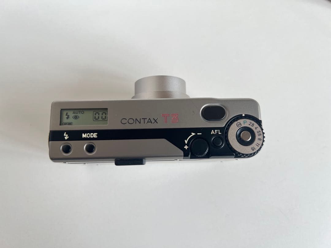 た*ん様 CONTAX T3 シルバー 35mm 後期型　フィルムカメラ