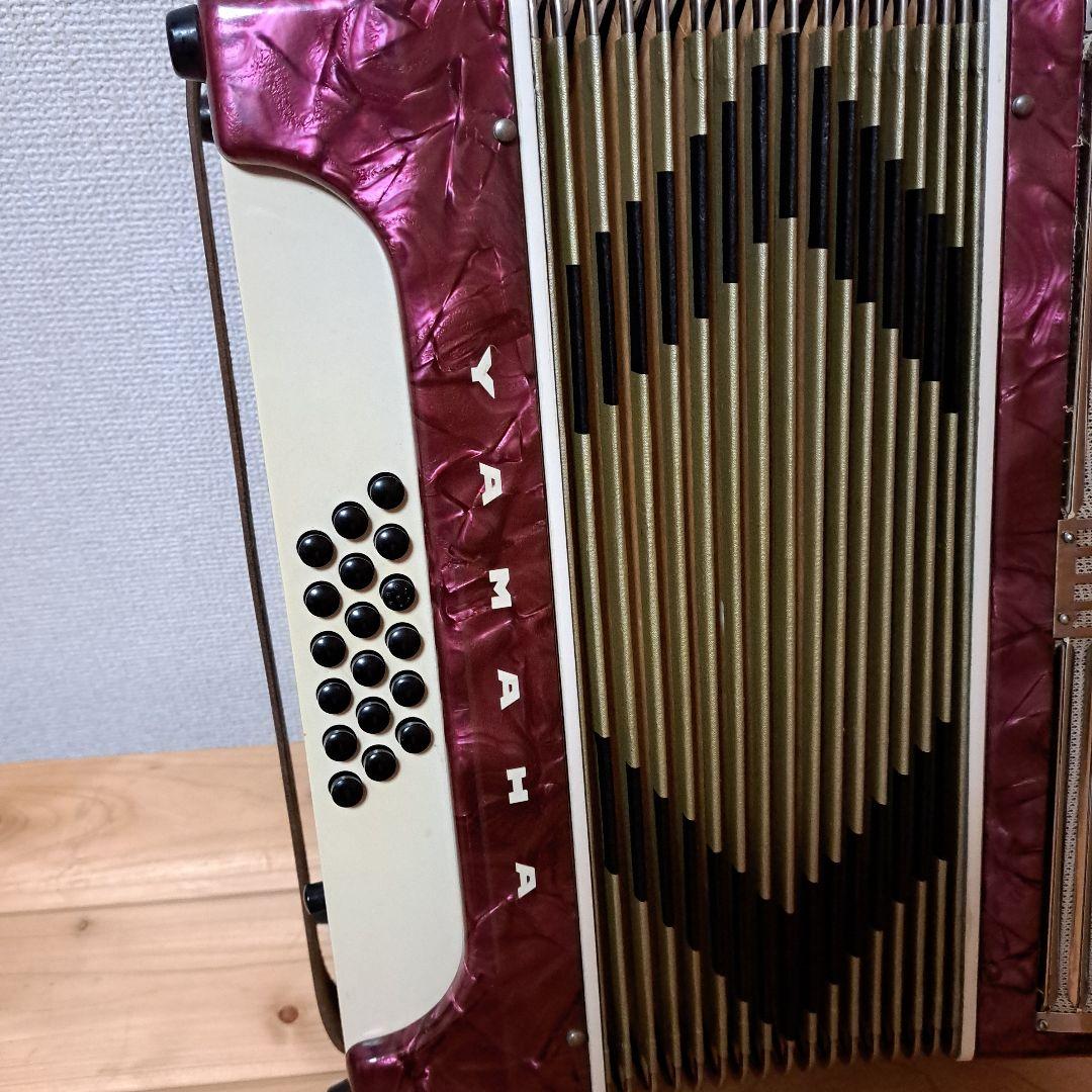 【希少レア】Yamaha アコーディオン 30鍵 ピンク