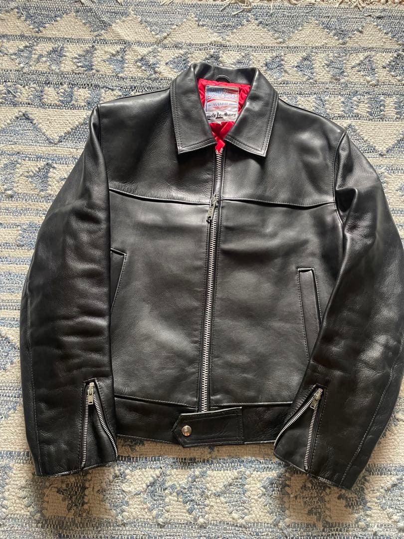 40 lewis leathers countryman ライダースジャケット