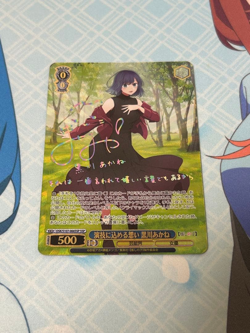 ヴァイス 演技に込める想い 黒川あかね SSP