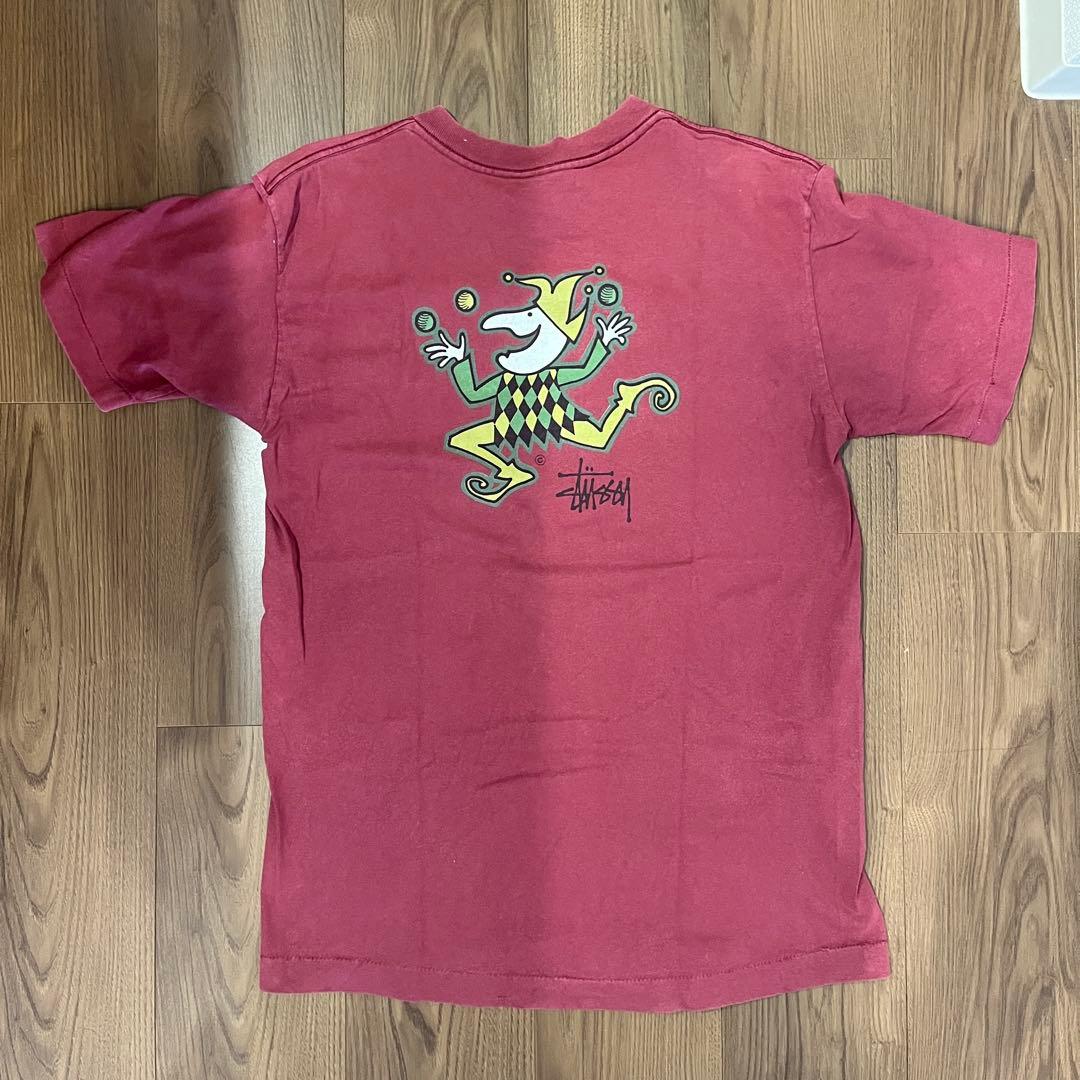 OLD STUSSY USA製 ジャグラープリントT 黒タグ