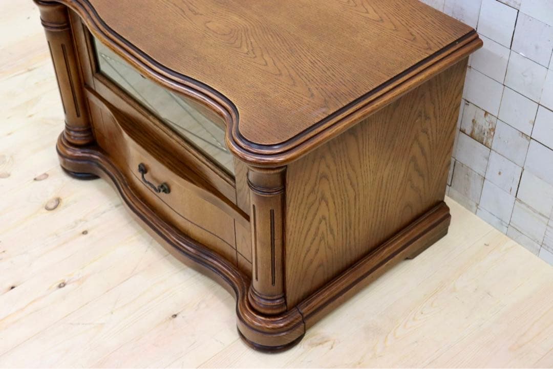 GMFT190○オーク材 TVボード AVボード ローボード リビング収納 ア