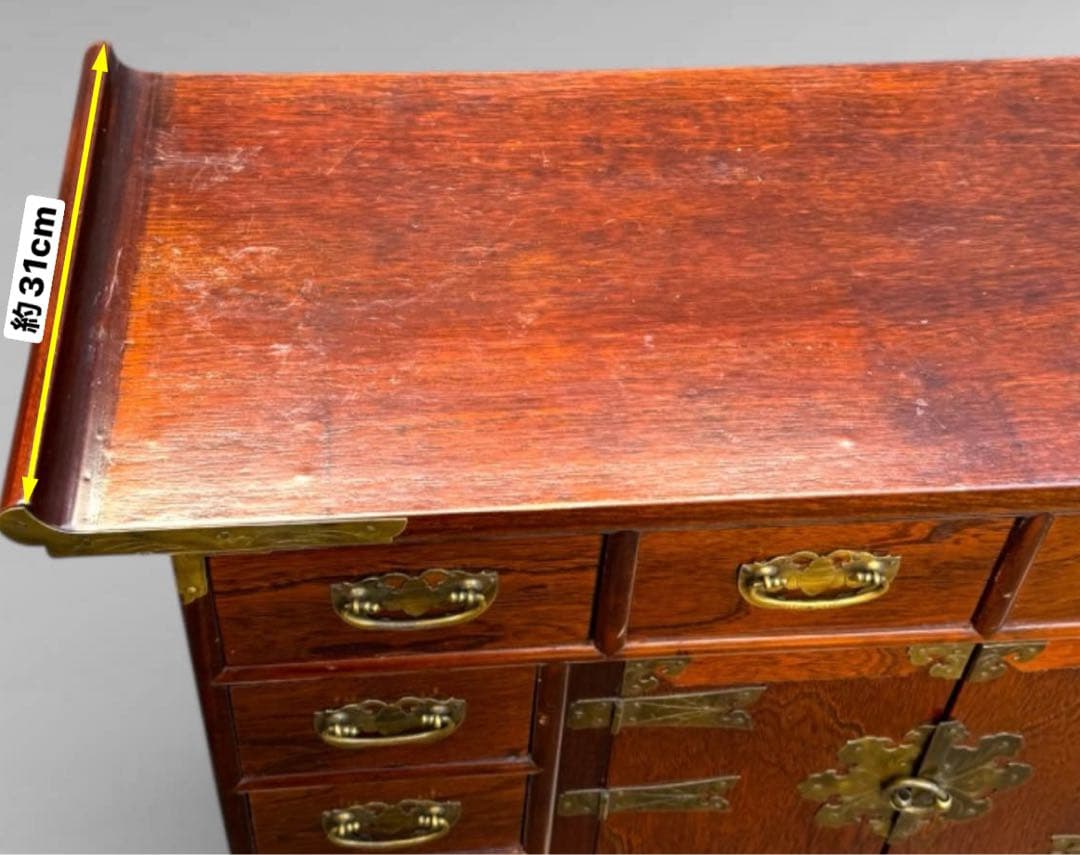 【新春セール】李朝家具 朝鮮家具 薬箪笥 年代物 アンティーク 韓流 韓国