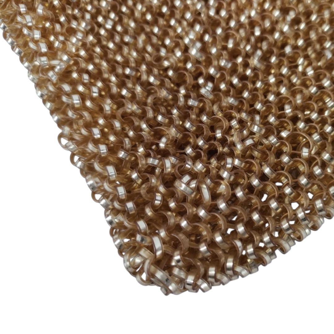 ［美品］ANTEPRIMA アンテプリマ　ワイヤーバッグ　ゴールド