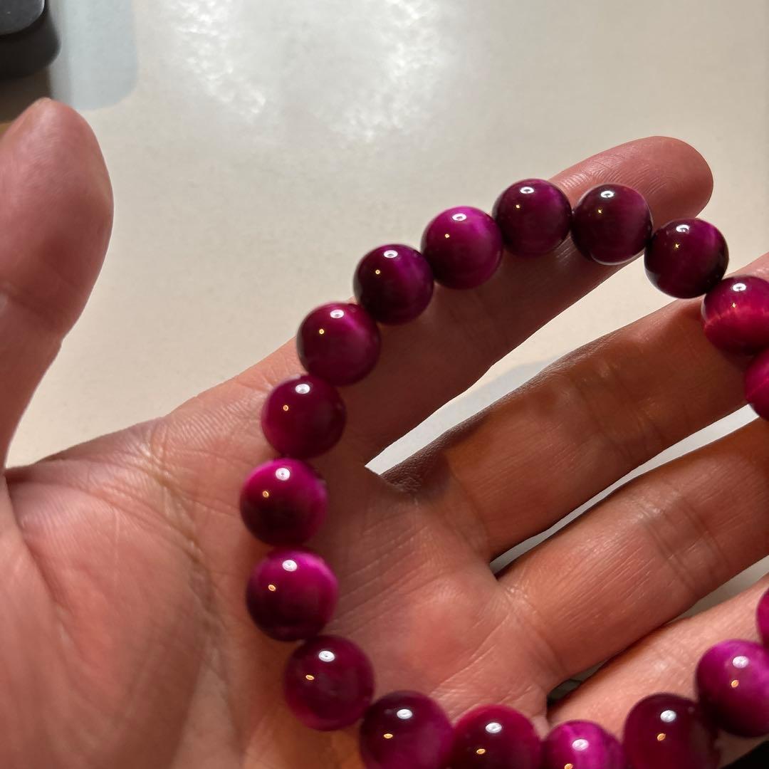 ピンクタイガーアイたん！綺麗！ピッカピカ！