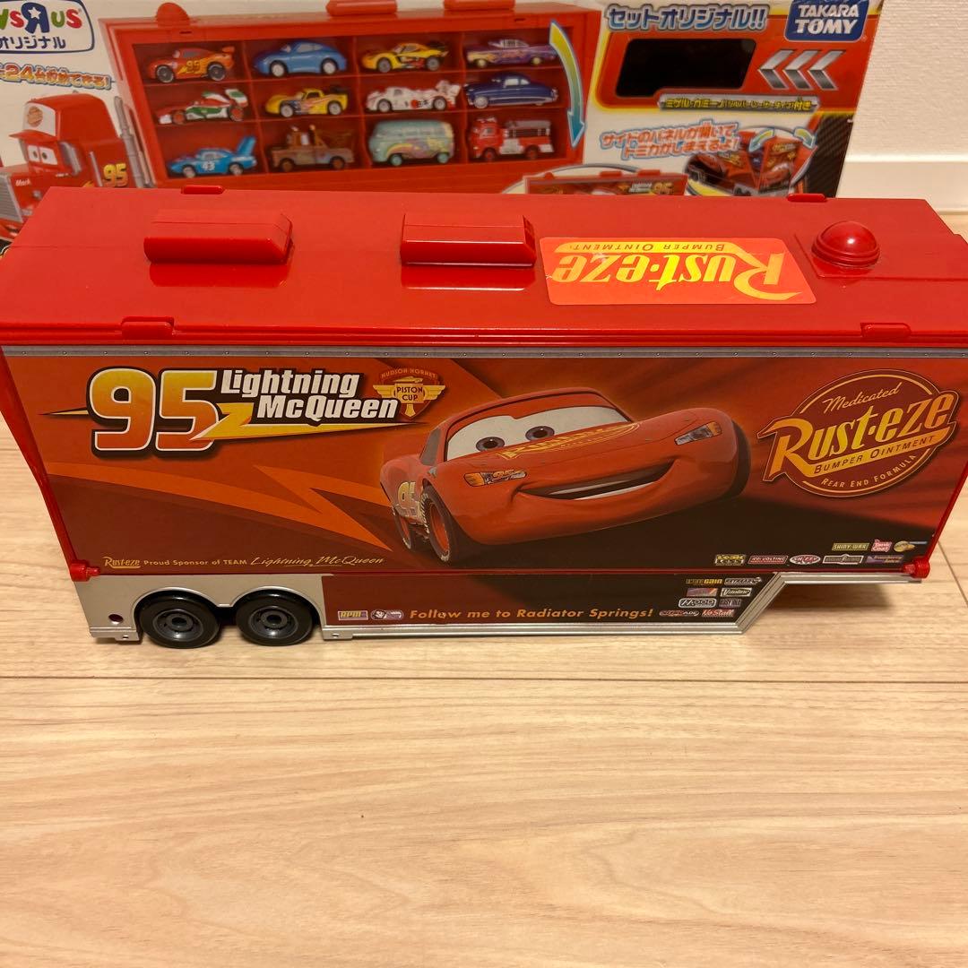 希少価値☆トミカ ライトニング・マックィーン トレーラーセット