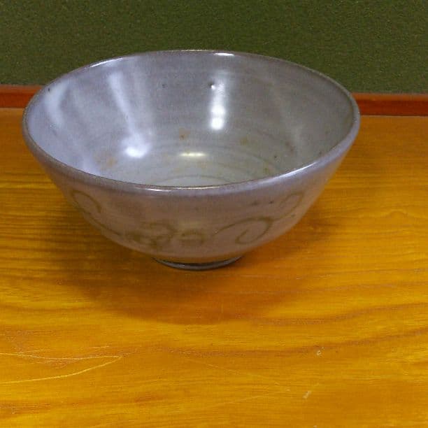 抹茶碗 (栄山  白さつま)