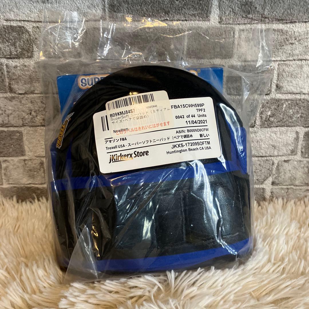 【Troxell USA】ソフト ニーパッド Mサイズ 膝パッド サポーター