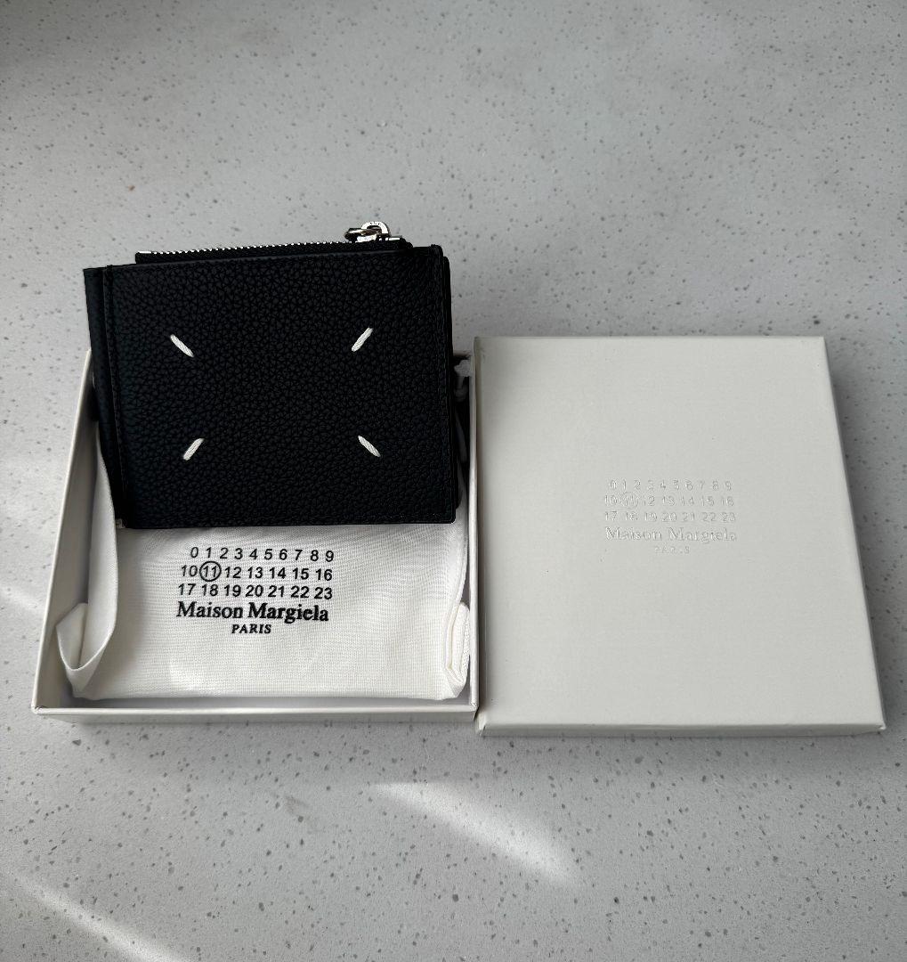 ❤美品Maison Margiela ブラック 二つ折り財布