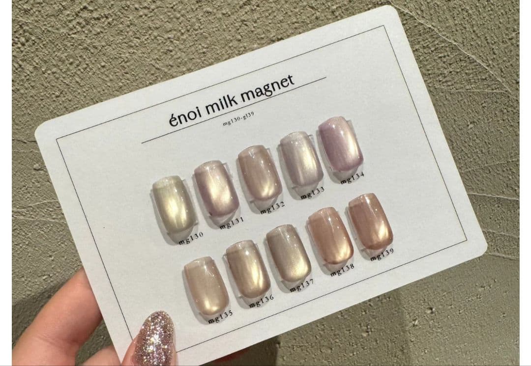 énoi　milk magnet gel 　全色セット
