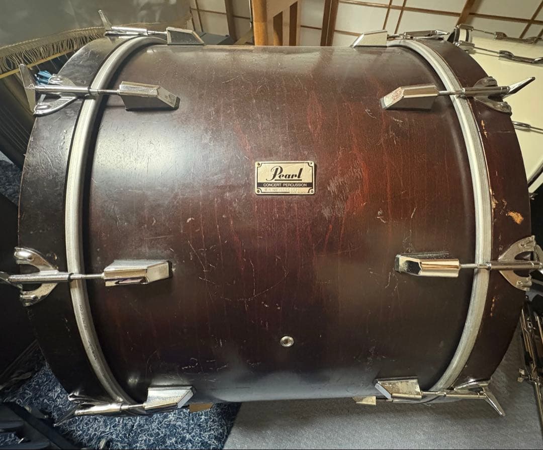 Pearlパール　コンサートバスドラム　32インチ×18インチ bassdrum