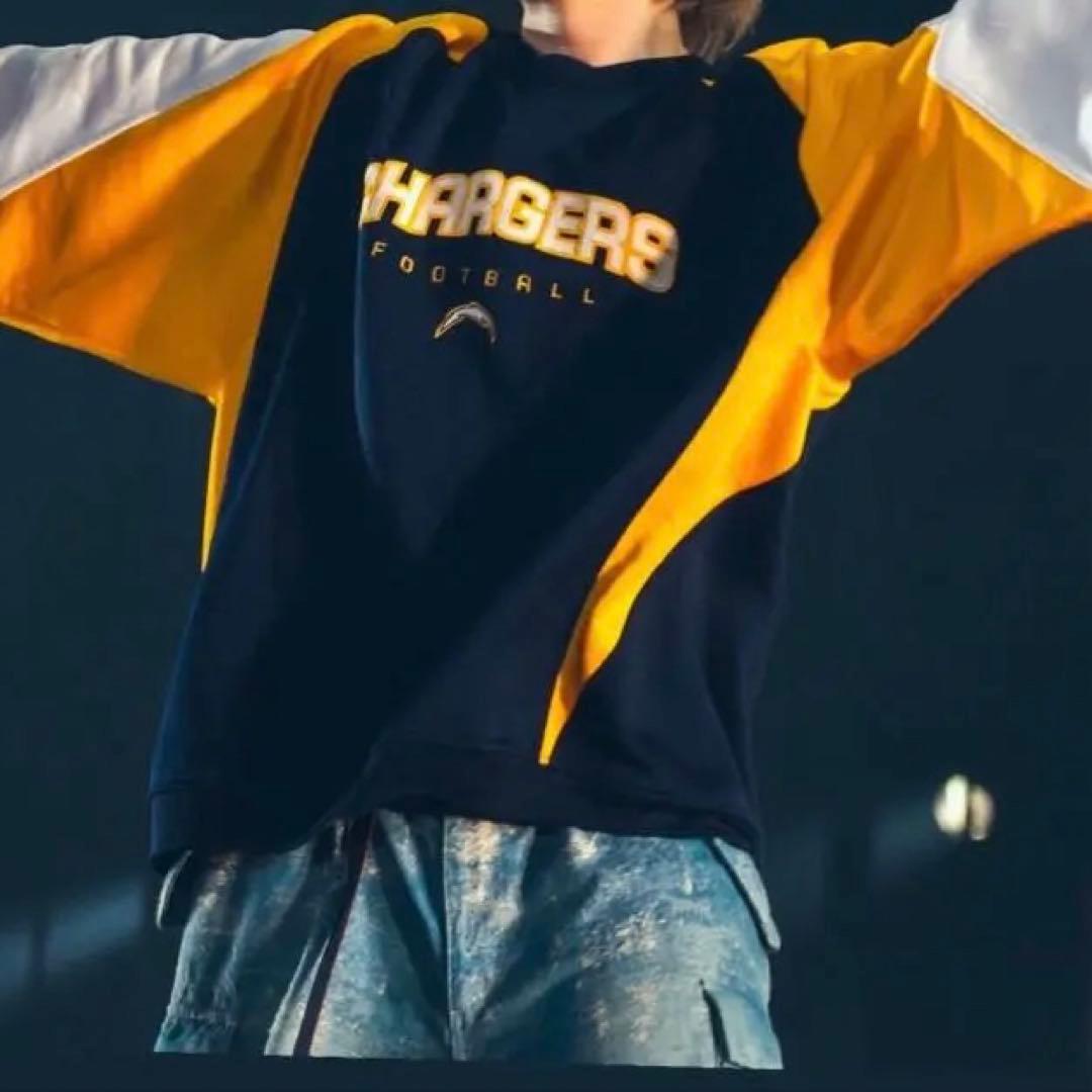 NFL Reebok chargers スウェット　under blue Eve