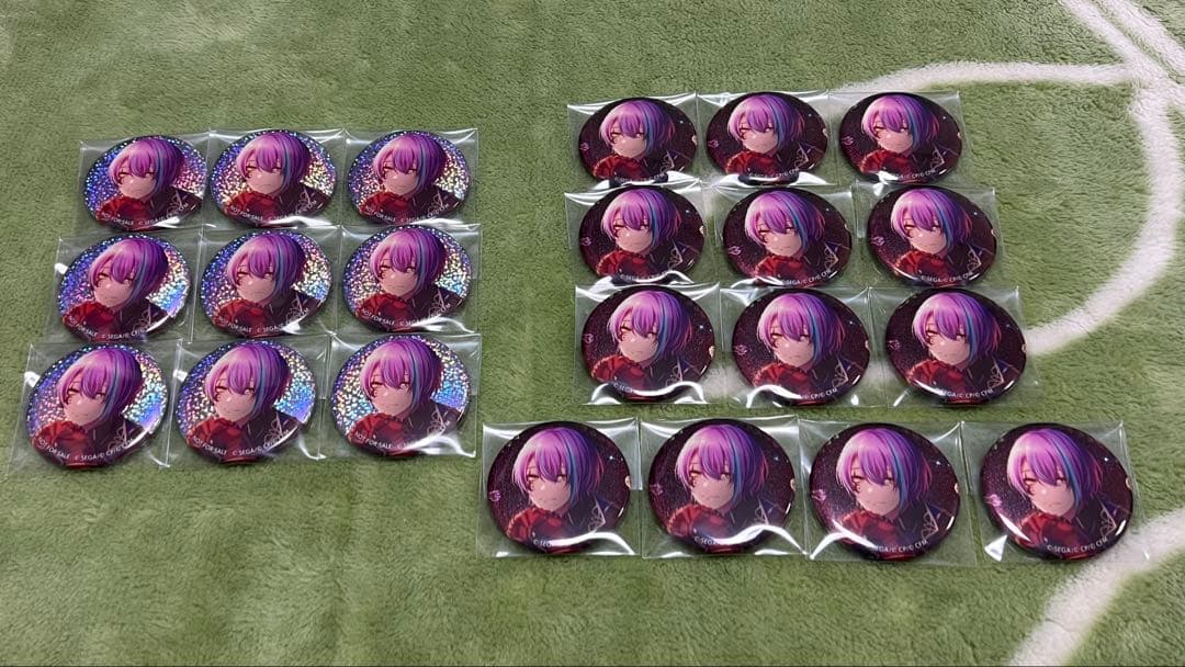 プロセカ　神代類　グリッター缶バッジ　カラフェス 特典缶 3B