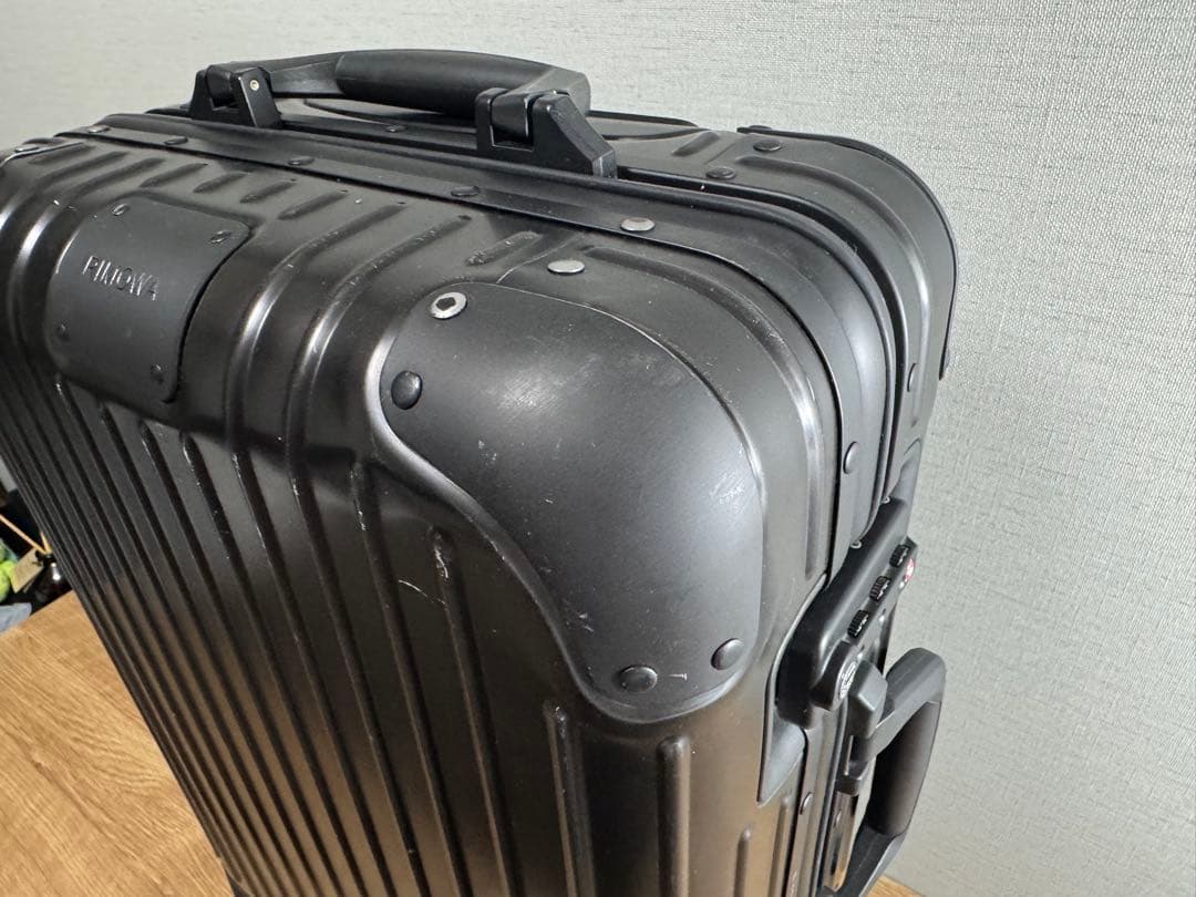 RIMOWA リモワ オリジナルキャビンS 機内持ち込みブラック 31L