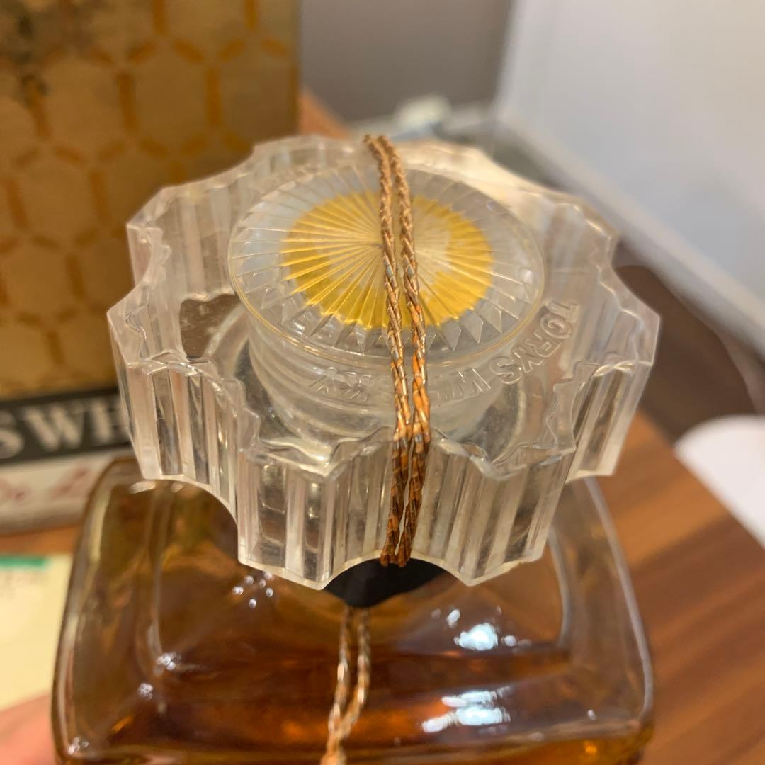 美品　サントリー　トリス　ウイスキー　37度　デラックス　古酒　箱付き　未開封