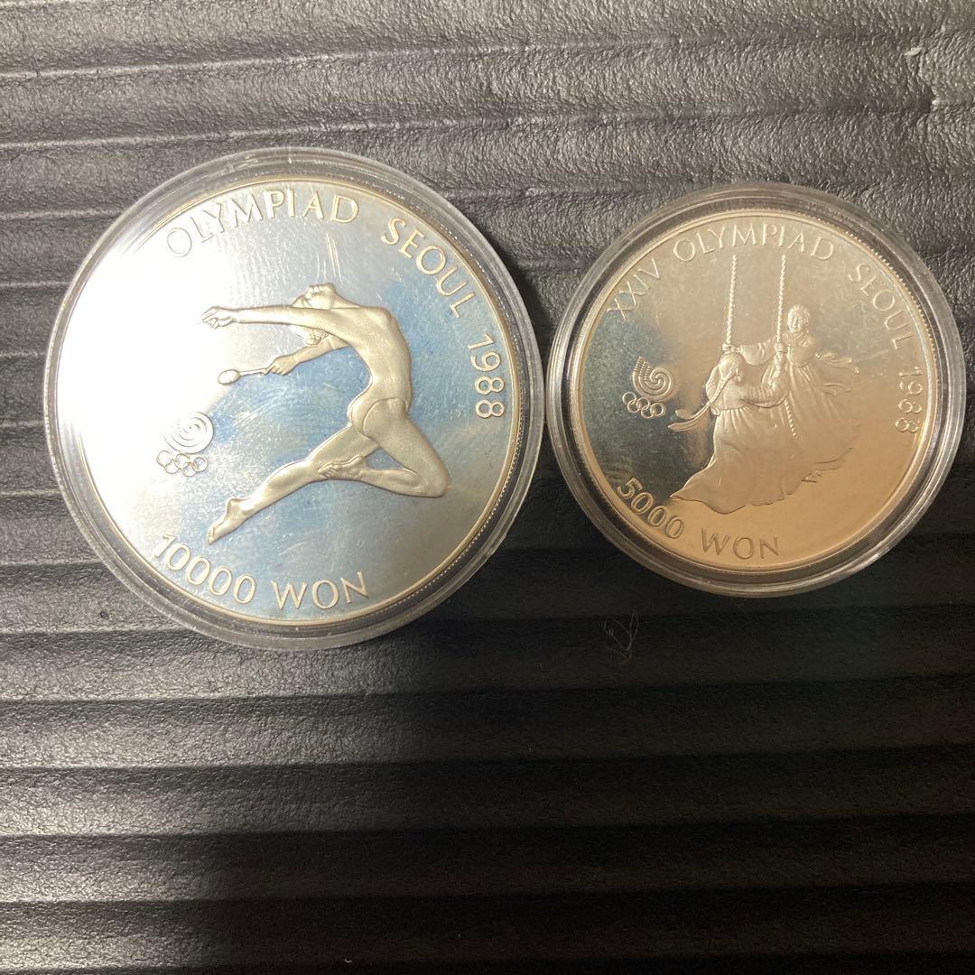 韓国記念銀貨　銀含有量　約46.6g