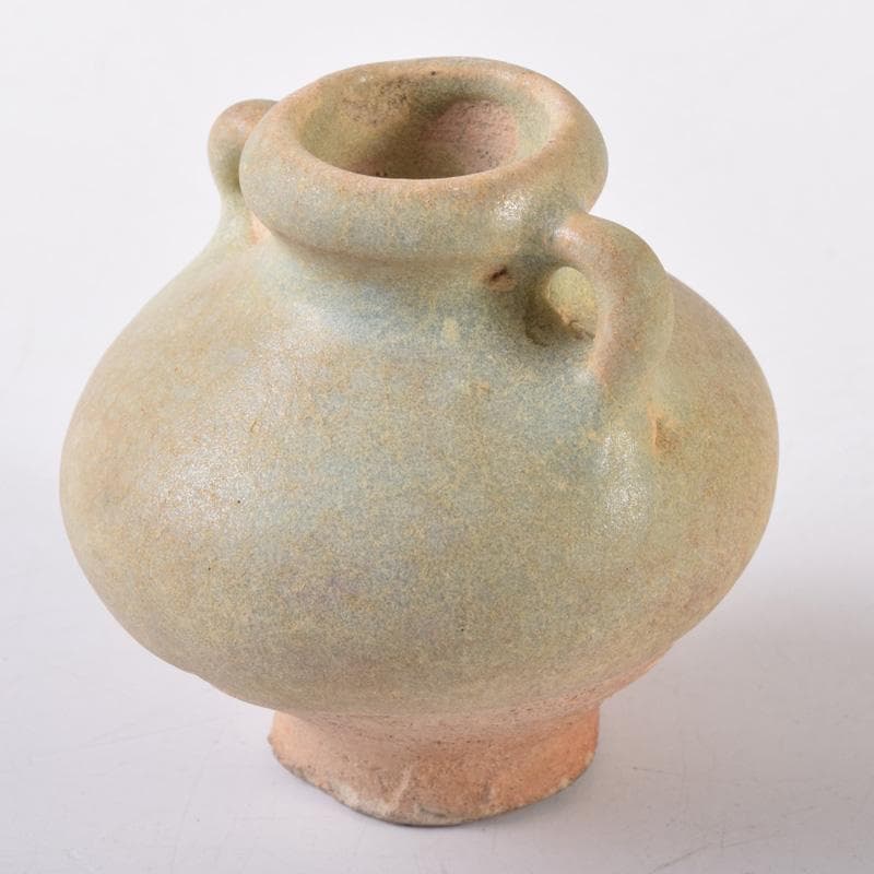 茶道具　唐物　青磁　振出　前大徳　佐竹大鑑書付　共箱　V　7282