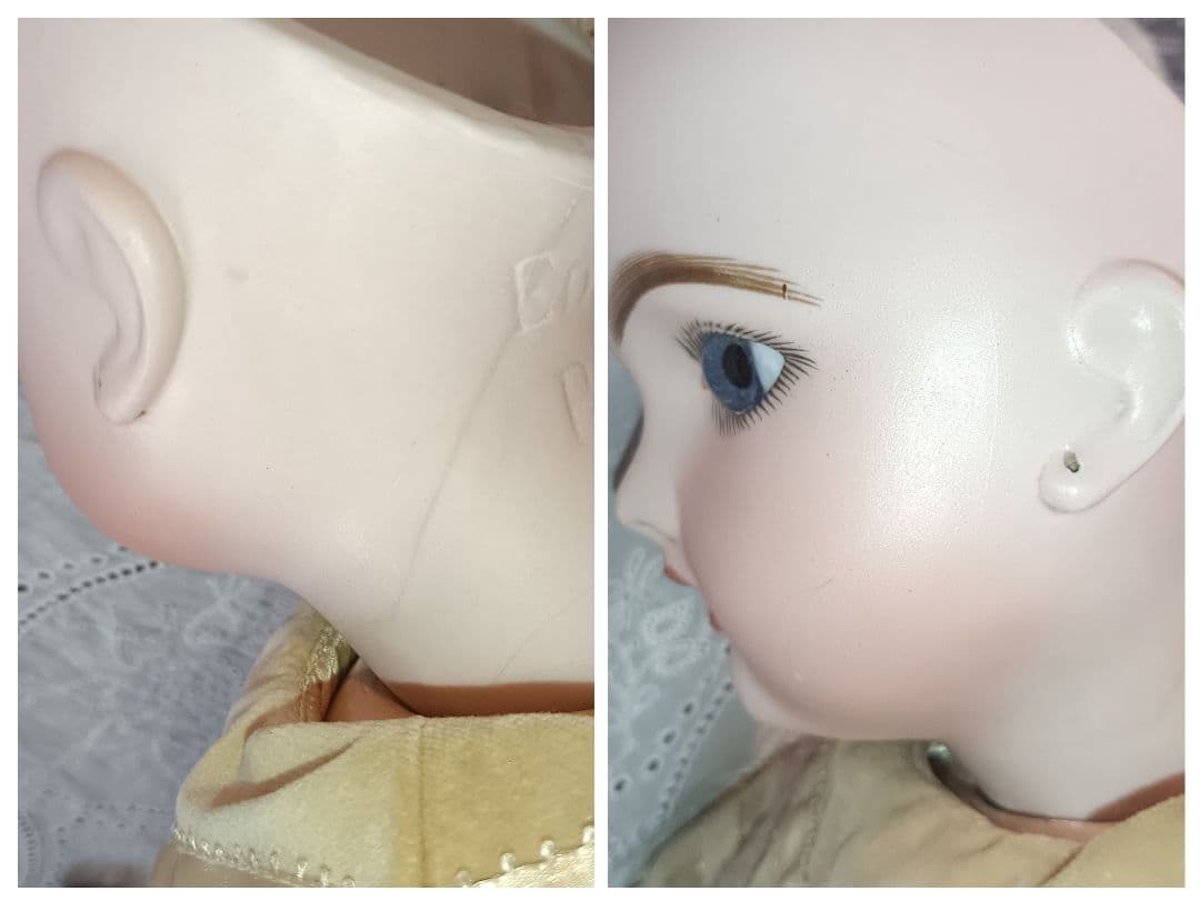 ⭐E12 アンティークドール　エデンべべ　大きな美しい瞳　⭐ジュモーボディ