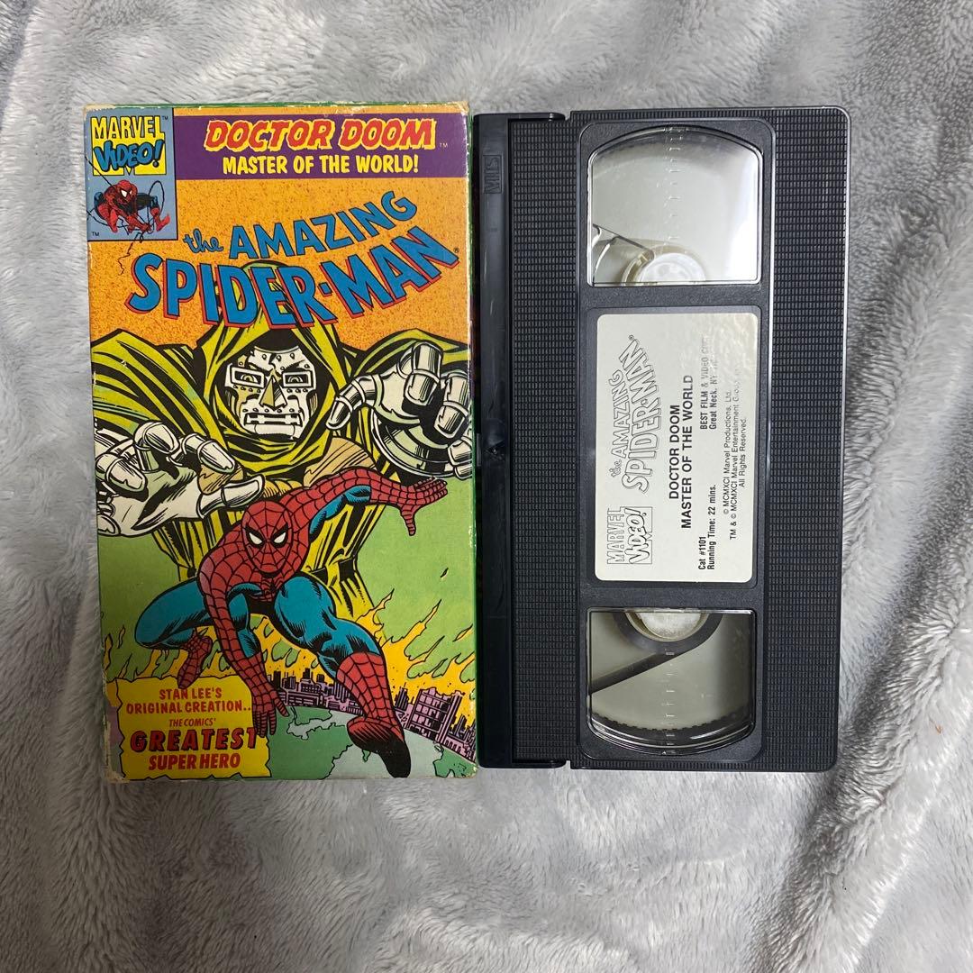 【激レア】MARVEL スパイダーマン カセットテープ