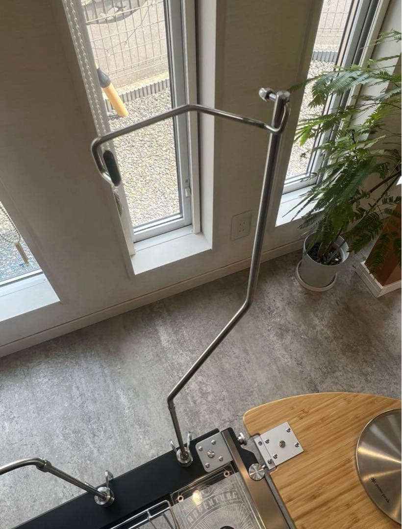 スノーピーク同等品テーブルトップアーキテクト ランタンハンガーとクランプ互換品