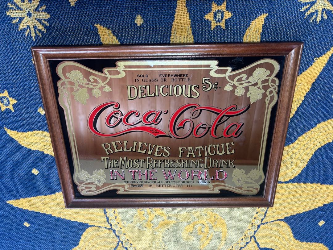 Coca-Cola コカコーラ　パブミラー