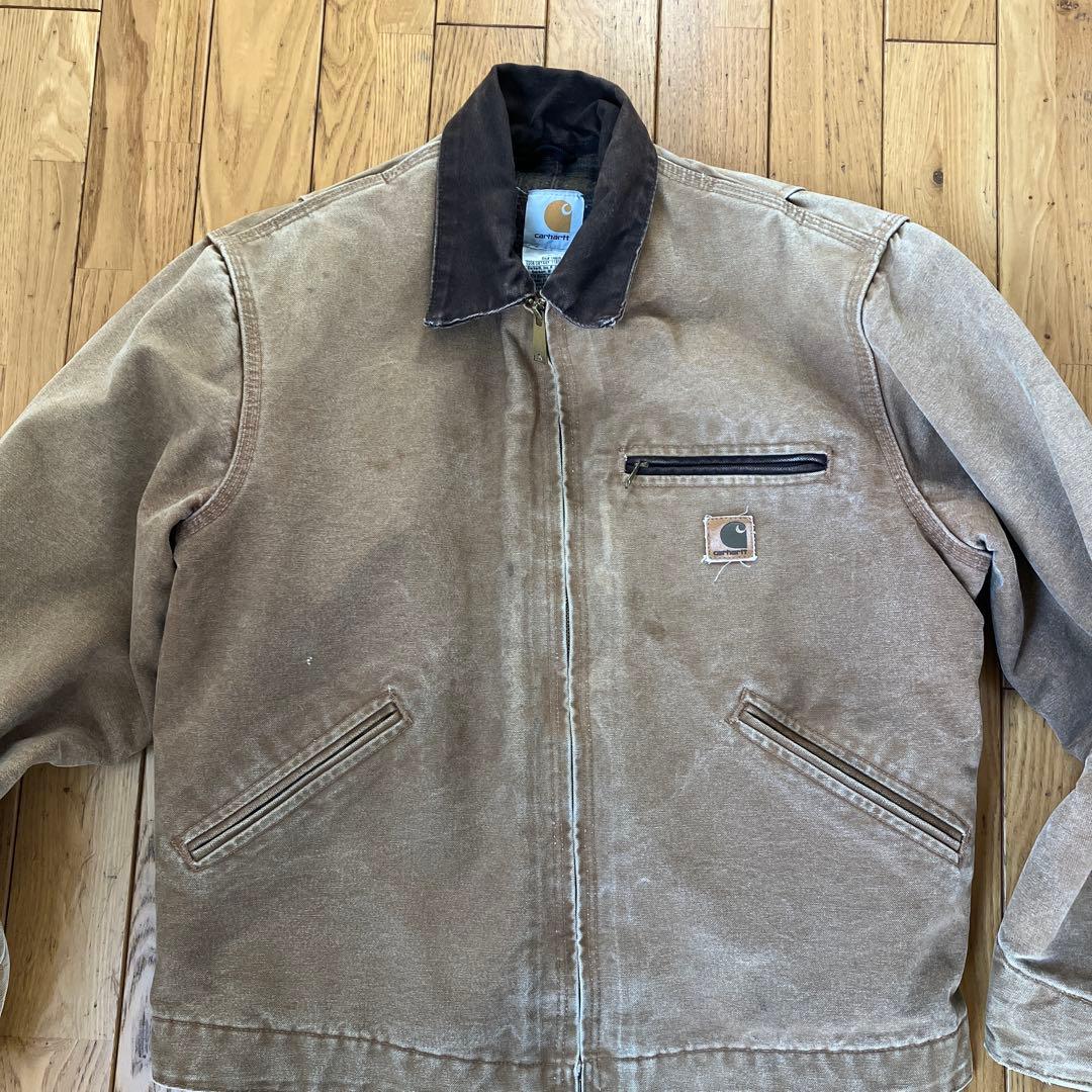 ベルベルジン購入‼️雰囲気抜群‼️大人気‼️Carhartt デトロイトジャケット