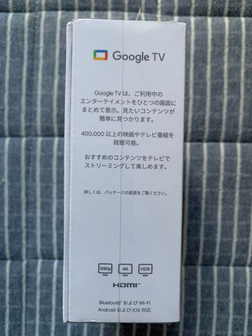 ☆新品　Google Chromecast with Google TV 4K