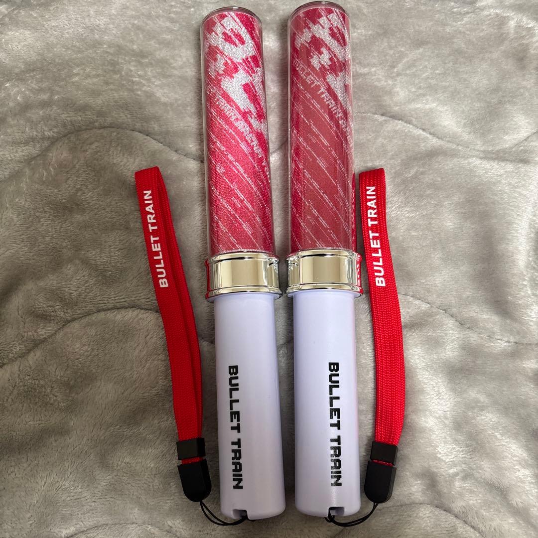 BULLET TRAIN REAL？　ユーキ　赤色ペンライト 2本セット