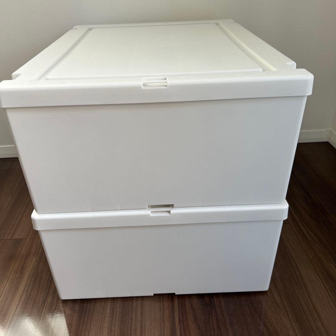 美浜の岩ちゃん　【美品】フィッツ　ユニットケース　ホワイト　3個セット