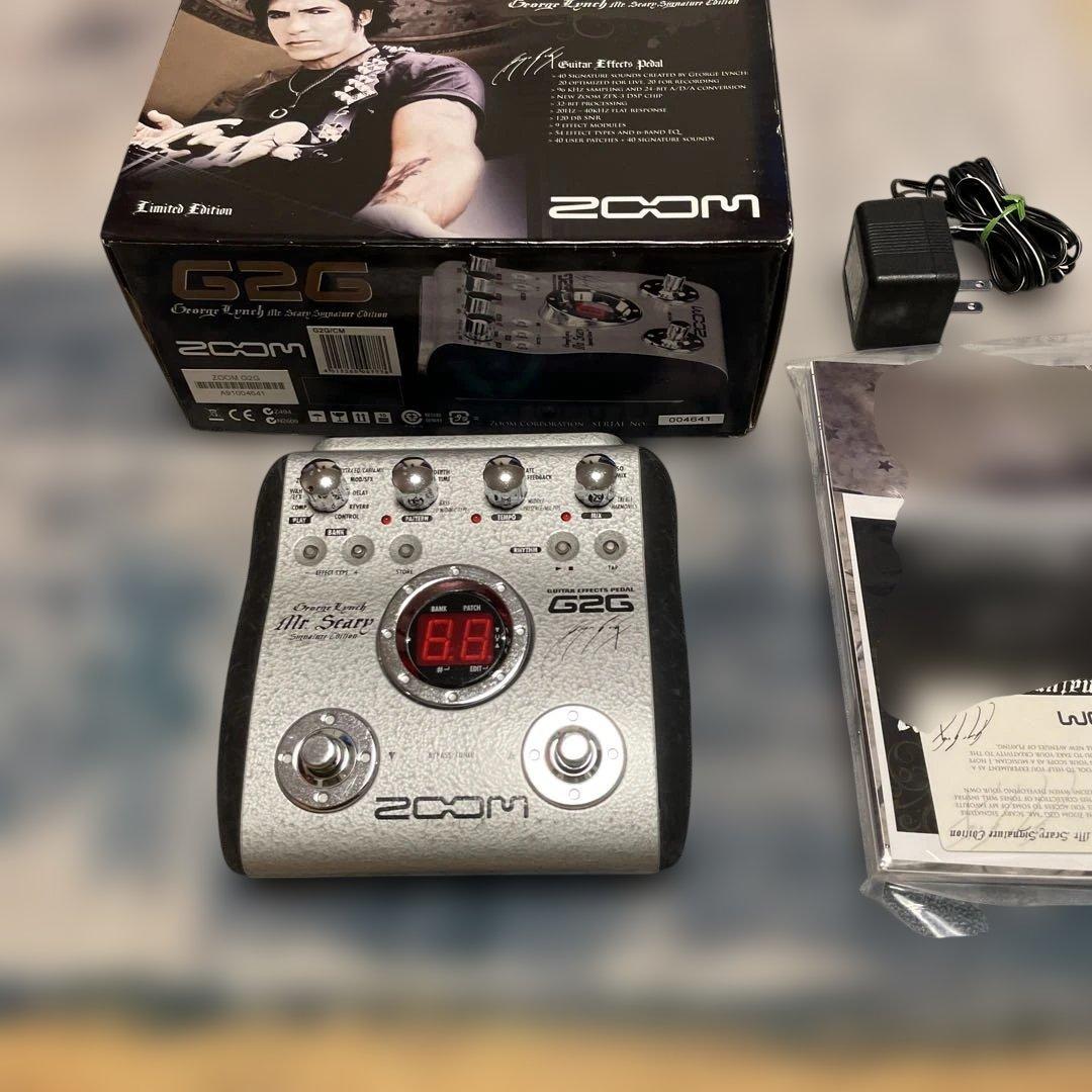 ZOOM マルチエフェクター G2G ジョージ・リンチ モデル 動作確認済み