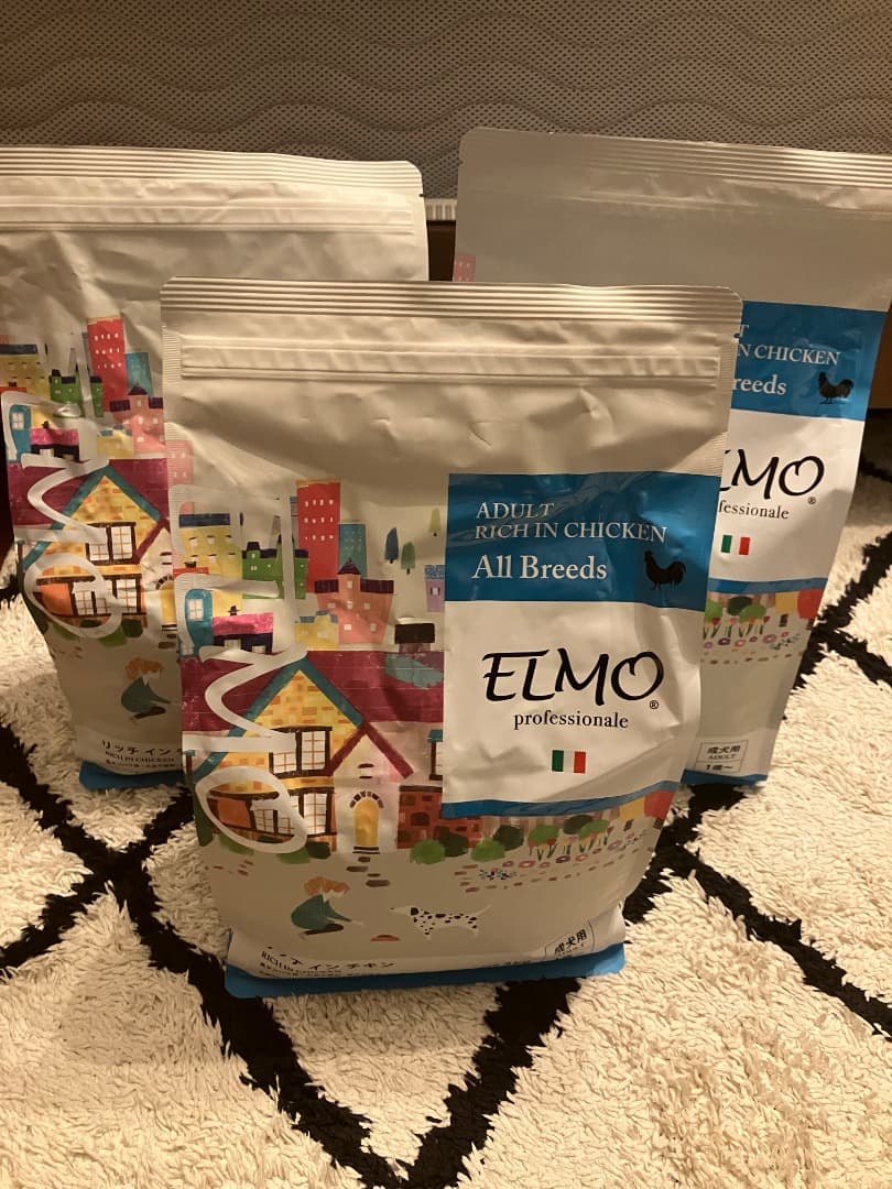 【BLACKCAT】ELMO成犬用チキンドライフード3kg✖️ 3袋セット