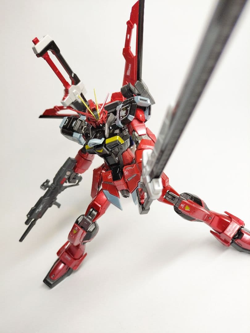 【塗装済完成品】RGソードインパルスSPECⅡ　断捨離　ガンプラ　ジャンク