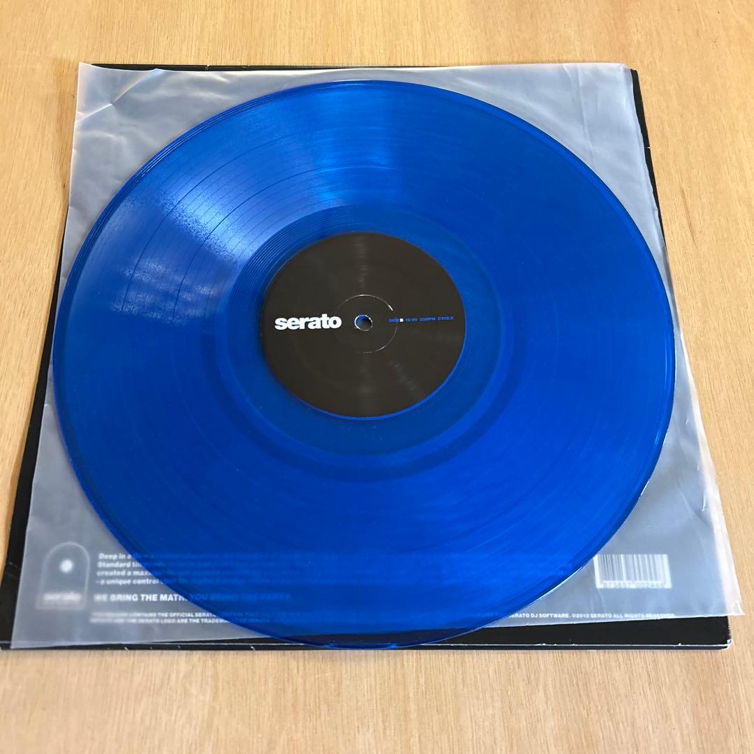 serato クリアブルー　コントロールバイナル