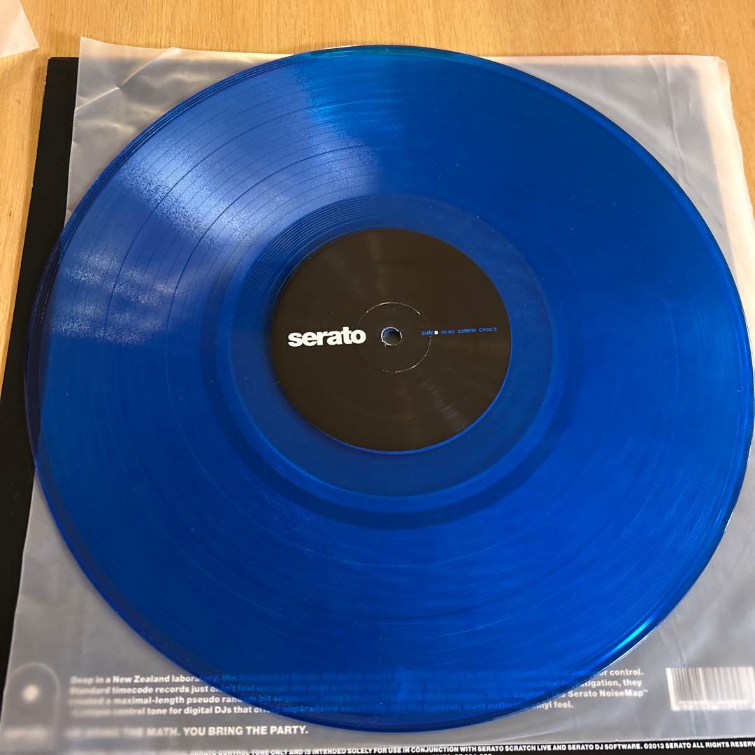 serato クリアブルー　コントロールバイナル