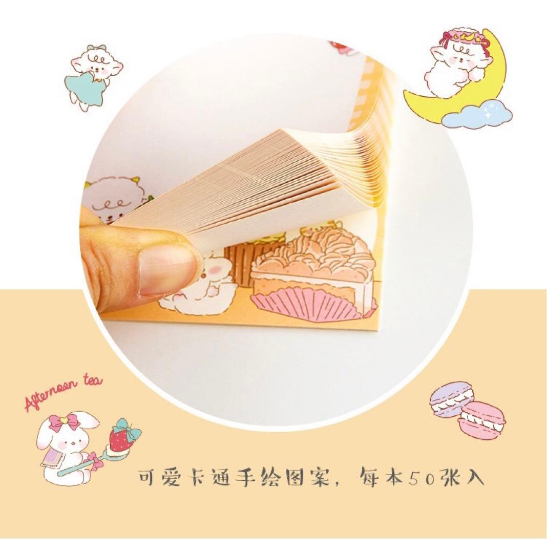 フォロワー様限定185★ラブリー アニマル メモ 10種類セット