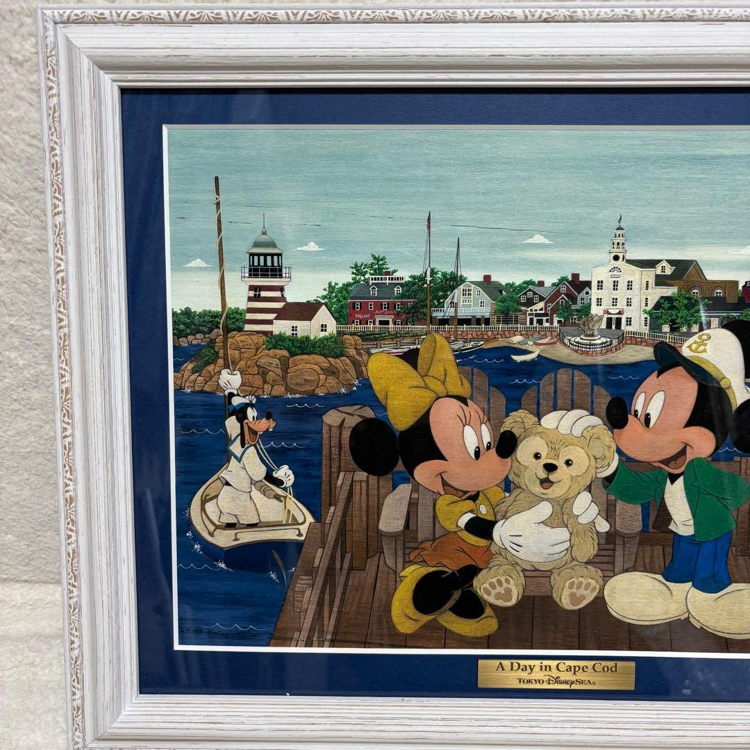 東京ディズニーリゾート 35周年　ダッフィー ケープコッドの1日 ジクレー版画