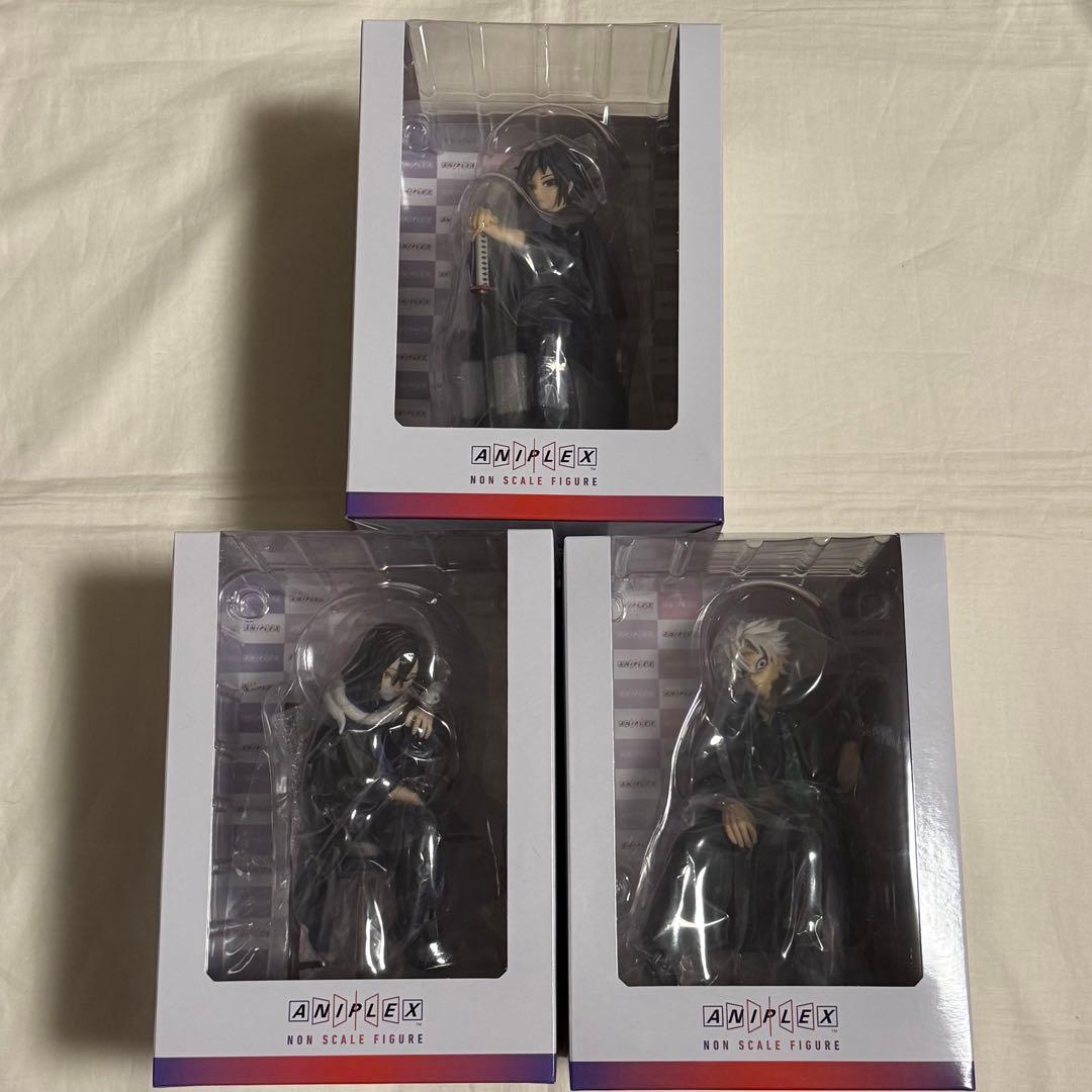 鬼滅の刃 アニプレックス フィギュア 冨岡義勇 不死川実弥 伊黒小芭内