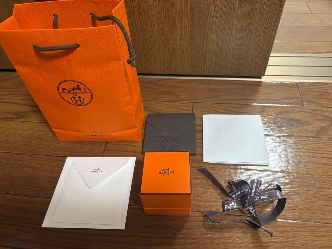 HERMES リング　シェーヌダンクル　アンシェネ　シルバー　57号