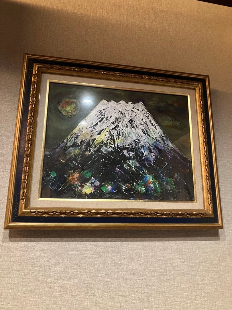 琳屋 霊峰富士 開運絵画 インテリア 開運飾り 風水 縁起物 飾り物