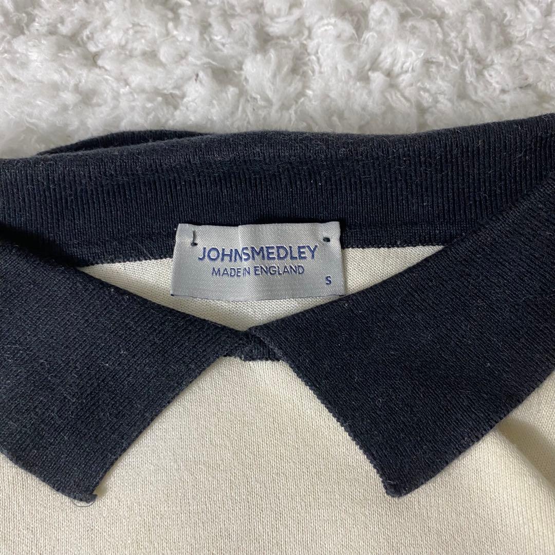 【現行✨】JOHN SMEDLEY ポロシャツ S ベージュ