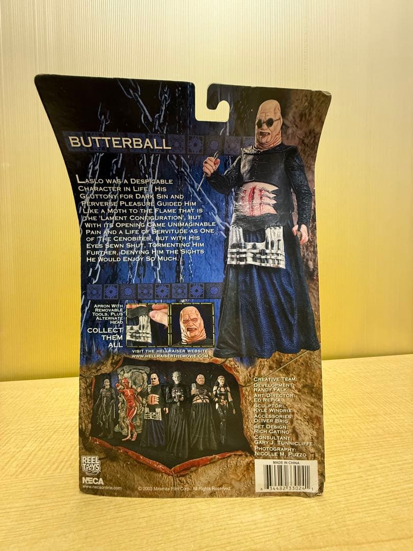 NECA Hellraiser Butterball フィギュア 0249□