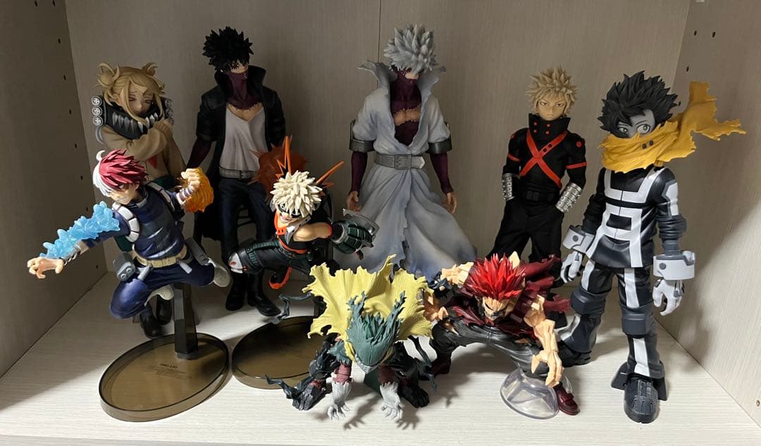 ヒロアカ　フィギュア　一番くじ　プライズ　まとめ売り　9点セット