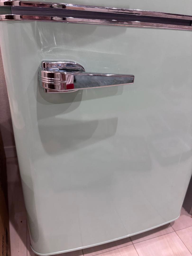 ミントグリーン レトロ　冷蔵庫　一人暮らし　緑