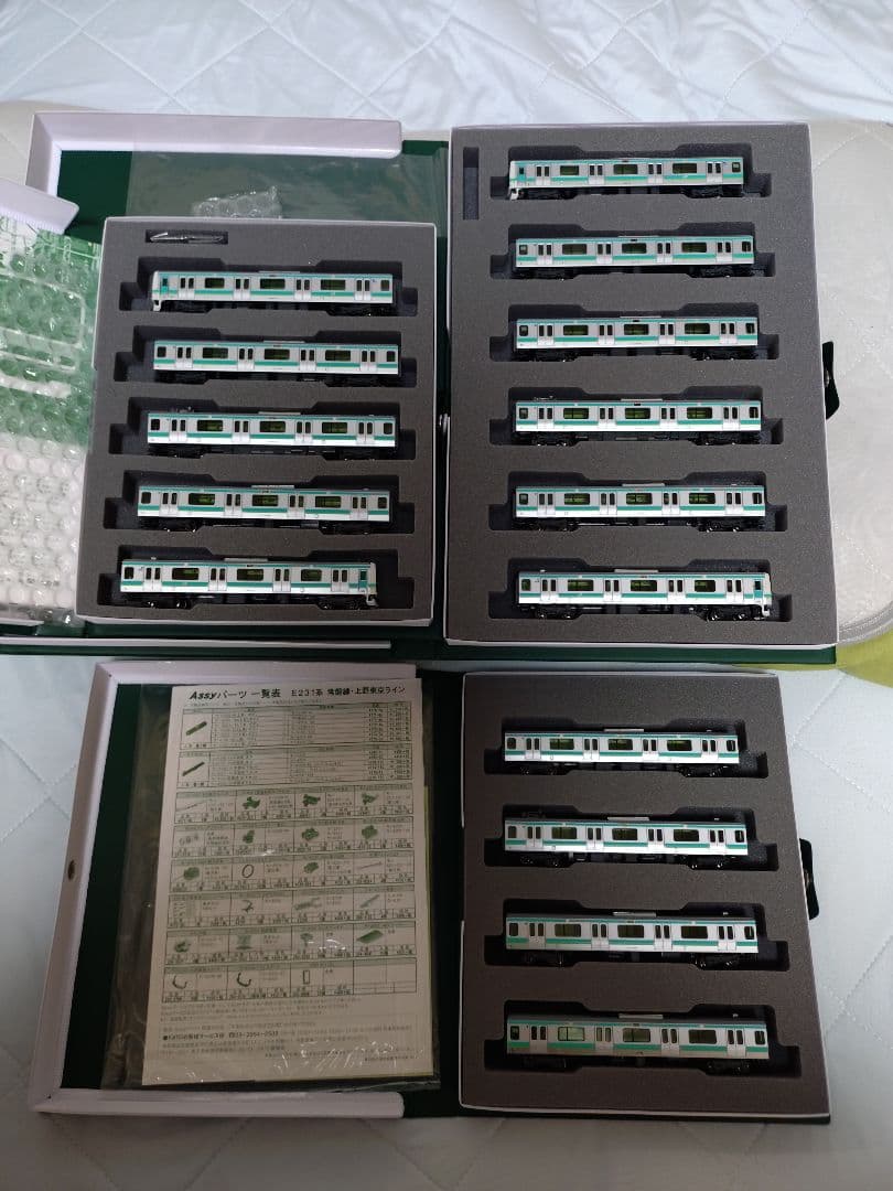 Nゲージ　KATO　E231系　常磐線・上野東京ライン　15両セット