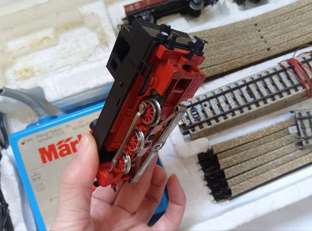 動作確認済み　鉄道模型 Marklin メルクリン SET-HO S　4点セット