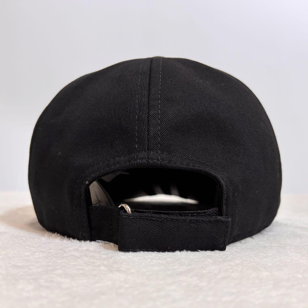 美品 MONCLER ベースボールキャップ adidasコラボ 三本ライン.