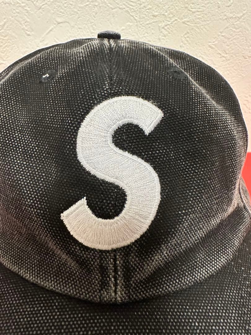 帽子 Supreme Pigment S Logo 6-Panel \"Black\"