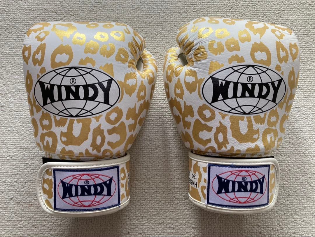 WINDY ボクシンググローブ レオパード柄